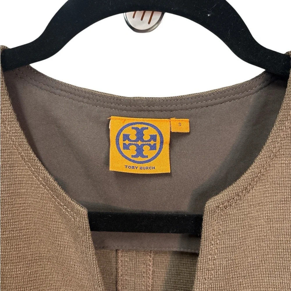 Kate‎ Spade Brown Wool Blend Sheath Dress V-Neck Button Detail $398 Size M